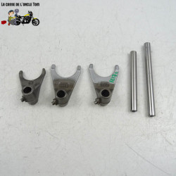 Fourchettes de boîte de vitesse + axes Kawasaki 1000 zx 10 r 2009 - CTM-12171-015