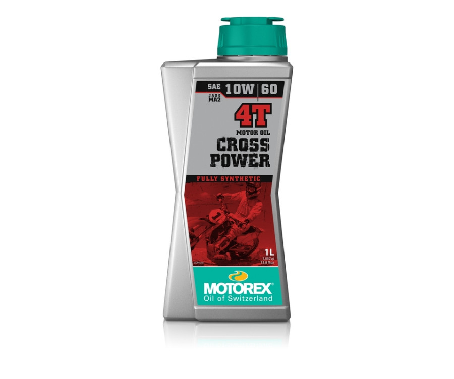 Huile moteur MOTOREX Cross Power 4T - 10W60 10x1L