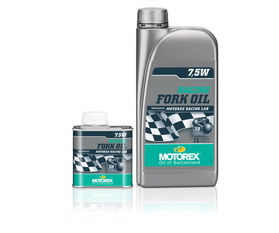 Huile de fourche MOTOREX Racing Fork Oil - 7.5W 250ML