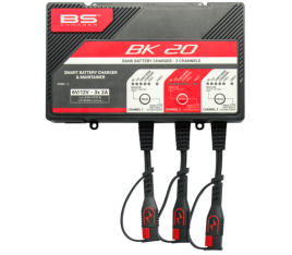 Chargeur de batterie intelligent BS BATTERY BK20 6V/12V 3x2A