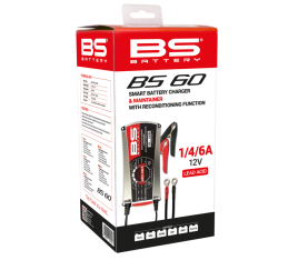 Chargeur de batterie pro-intelligent BS BATTERY BS60 - 12V 1/4/6A