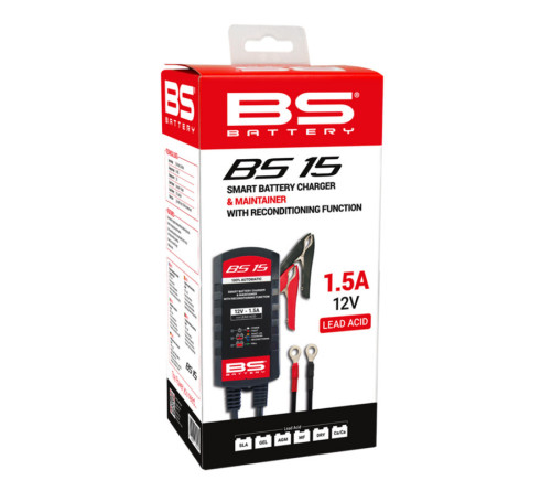 Chargeur de batterie intelligent BS BATTERY BS15