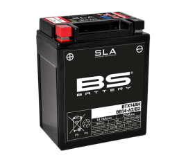 Batterie BS BATTERY SLA sans entretien activé usine - BTX14AH/BB14-A2/B2 - 1080676