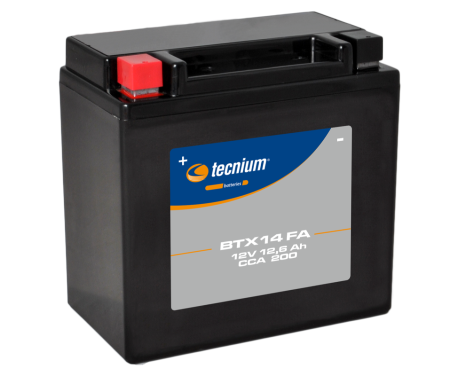 Batterie TECNIUM sans entretien activé usine - BTX14