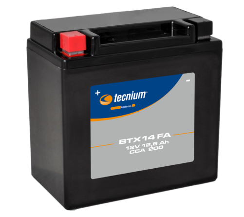 Batterie TECNIUM sans entretien activé usine - BTX14 - 1105547