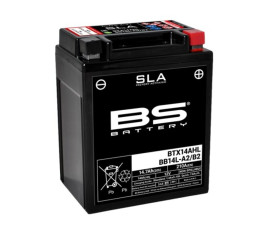 Batterie BS BATTERY SLA sans entretien activé usine - BTX14AHL / BB14L-A2/B2