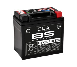 Batterie BS BATTERY SLA sans entretien activé usine - BTX5L / BTZ6S - 1080663