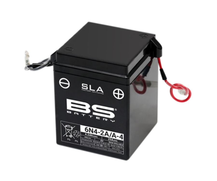 Batterie BS BATTERY SLA sans entretien activé usine - 6N4-2A/A-4