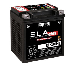 Batterie BS BATTERY SLA Max sans entretien activé usine - BIX30HL