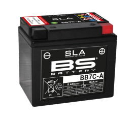 Batterie BS BATTERY SLA sans entretien activé usine - BB7C-A