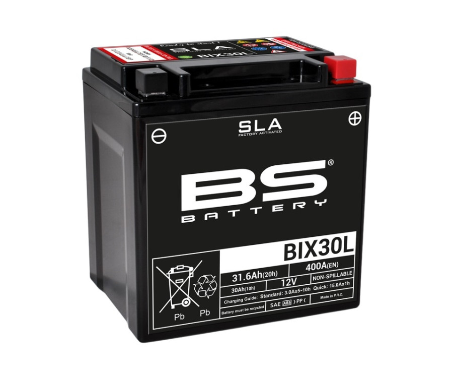 Batterie BS BATTERY SLA sans entretien activé usine - BIX30L