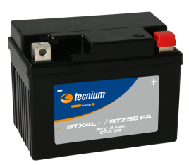 Batterie TECNIUM sans entretien activé usine - BTX4L+/BTZ5S - 1105544