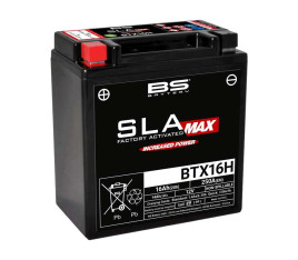 Batterie BS BATTERY SLA Max sans entretien activé usine - BTX16H - 1080699