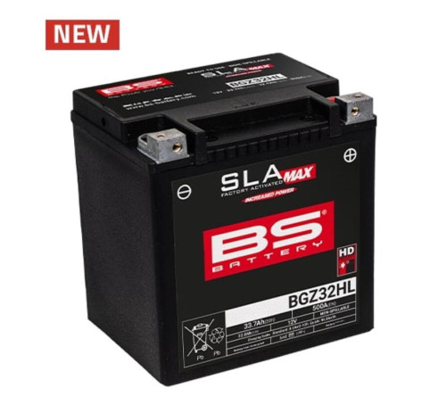 Batterie BS BATTERY SLA Max sans entretien activée usine - BGZ32HL - 1125741