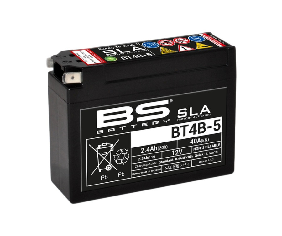 Batterie BS BATTERY SLA sans entretien activé usine - BT4B-5