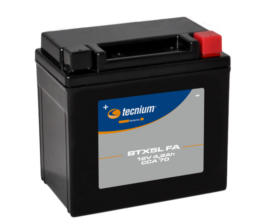 Batterie TECNIUM sans entretien activé usine - BTX5L