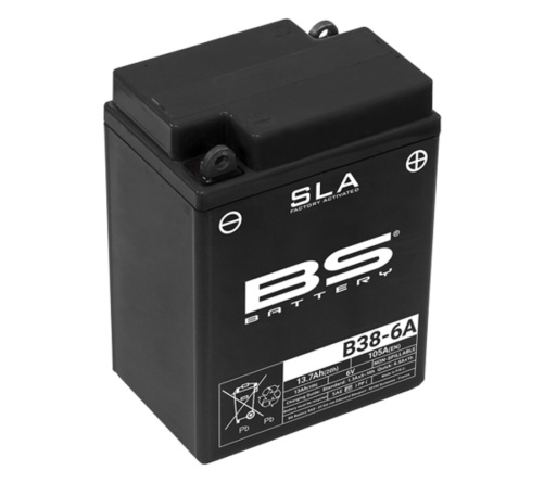 Batterie BS BATTERY SLA sans entretien activé usine - B38-6A - 1114582