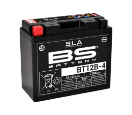 Batterie BS BATTERY SLA sans entretien activé usine - BT12B-4 - 1080658