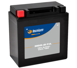 Batterie TECNIUM sans entretien activé usine - BB9-B - 1105553