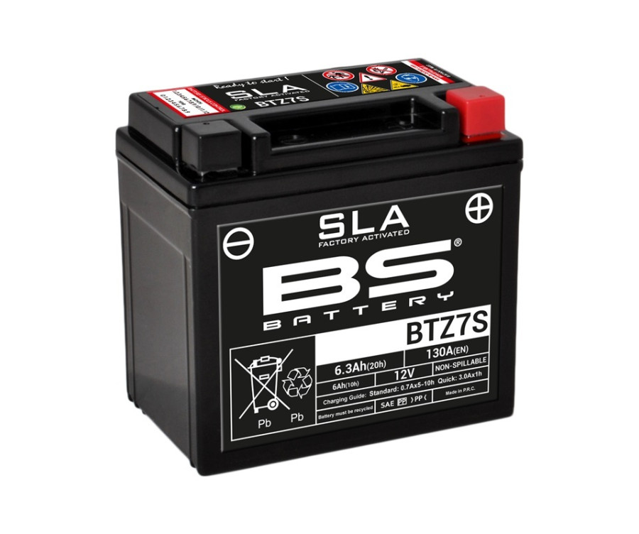 Batterie BS BATTERY SLA sans entretien activé usine - BTZ7S