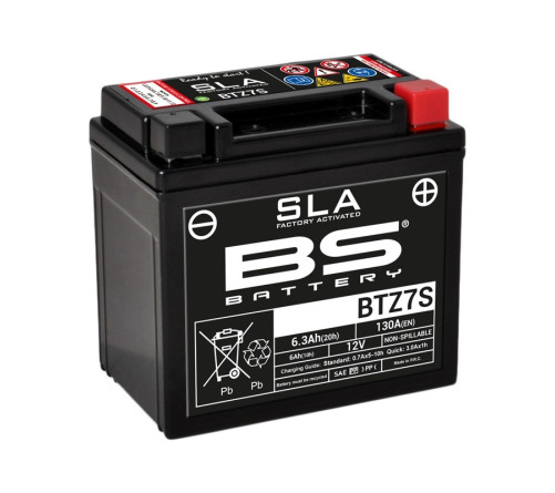 Batterie BS BATTERY SLA sans entretien activé usine - BTZ7S - 1080655