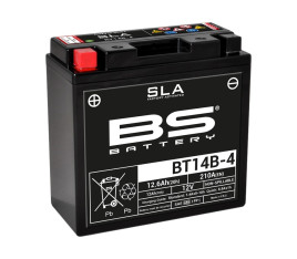 Batterie BS BATTERY SLA sans entretien activé usine - BT14B-4 - 1080659