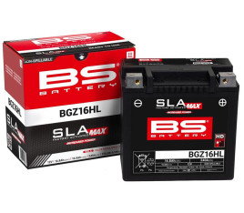 Batterie BS BATTERY SLA Max sans entretien activée usine - BGZ16HL