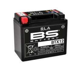 Batterie BS BATTERY SLA sans entretien activé usine - BTX12 - 1080671