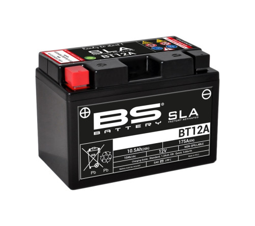 Batterie BS BATTERY SLA sans entretien activé usine - BT12A