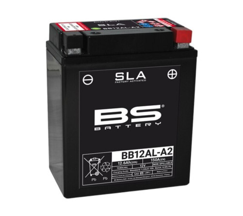 Batterie BS BATTERY SLA sans entretien activé usine - BB12AL-A2 - 1080688