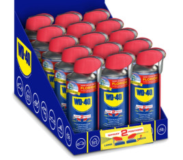 Présentoir + aérosol WD-40 System Pro 20x200ml