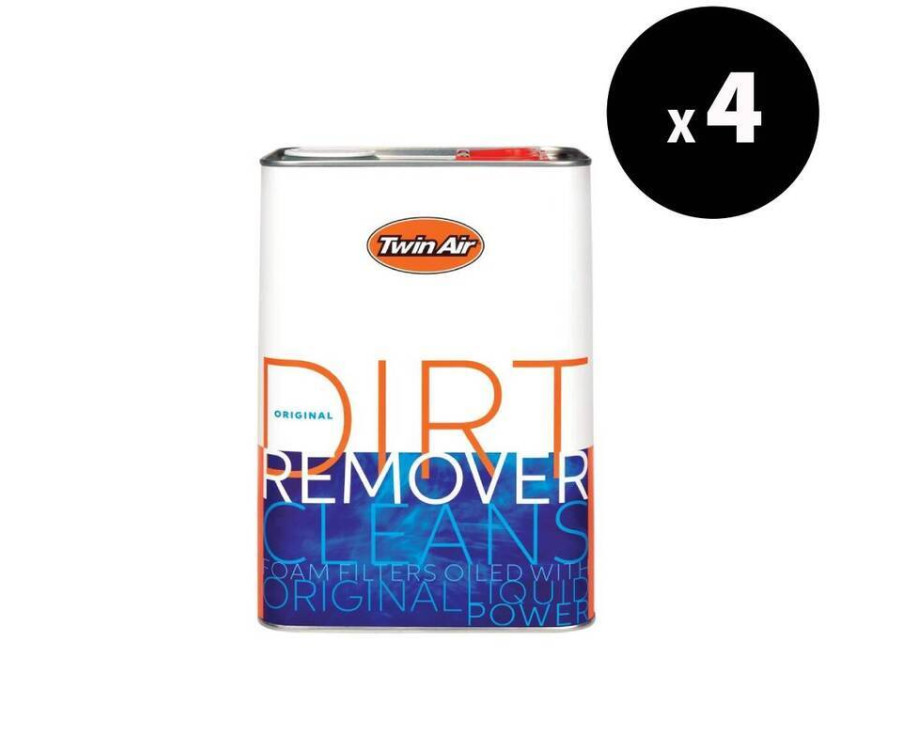 Nettoyant filtre à air TWIN AIR Liquid Dirt Remover - Bidon 4L x4