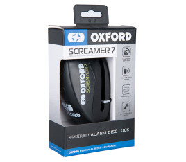 Bloque-disque OXFORD Screamer 7 - Ø7mm noir