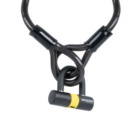 Câble antivol OXFORD Loop Lock15 + Mini-cadenas - 15mm x 2.0m