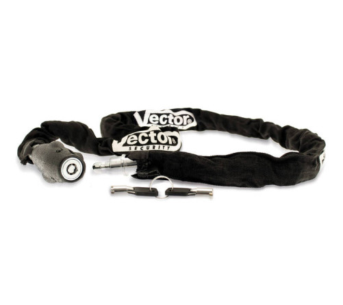 Chaîne antivol pour casque VECTOR HelmChain+ - Ø5mm / 1,2m - 1067301