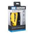 Bloque-disque OXFORD Screamer 7 - Ø7mm jaune/noir