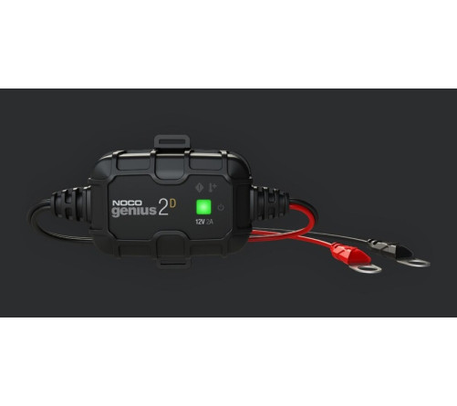 Chargeur de batterie intelligent montage direct cosses NOCO Genius2D 12V 2A