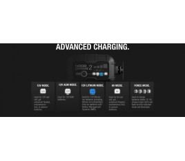 Chargeur de batterie intelligent montage avec pinces NOCO Genius2 6/12V 2A