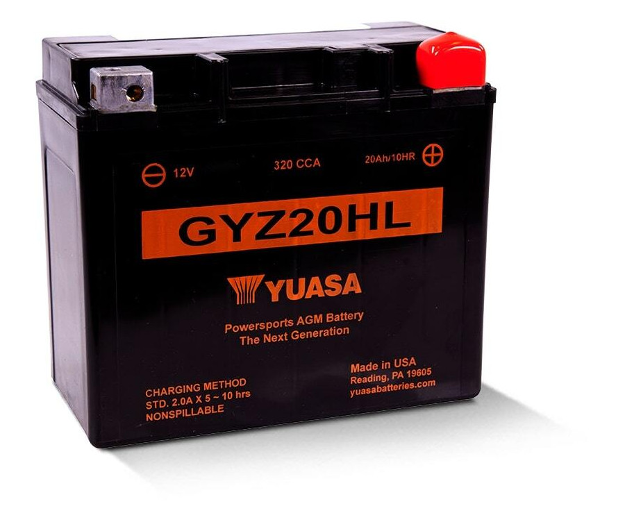 Batterie YUASA sans entretien activé usine - GYZ20HL