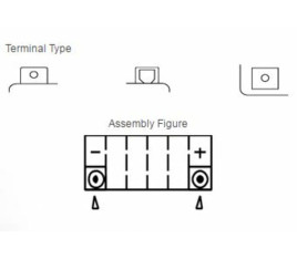 Batterie YUASA W/C sans entretien activé usine - YTZ8V