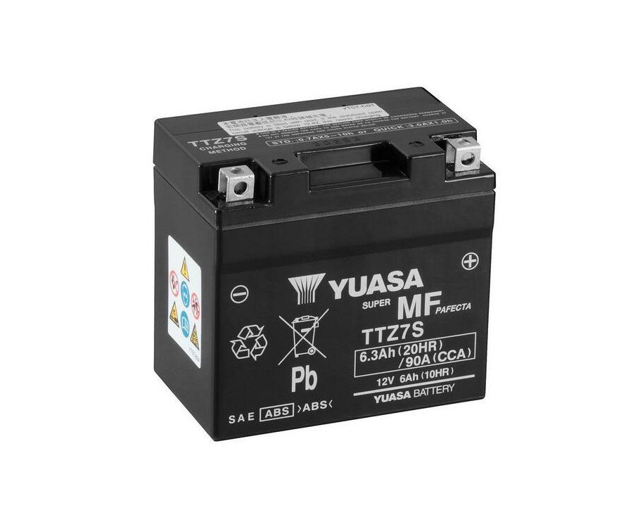 Batterie YUASA sans entretien activé usine - TTZ7S