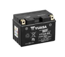 Batterie YUASA W/C sans entretien activée usine - YT12A