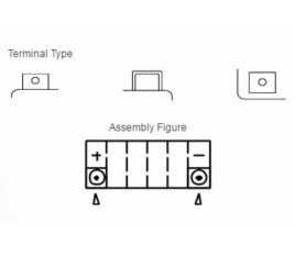 Batterie YUASA W/C sans entretien activé usine - YTZ12S