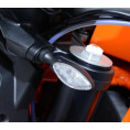 Adaptateurs de clignotants avant R&G RACING noir KTM 790/1290