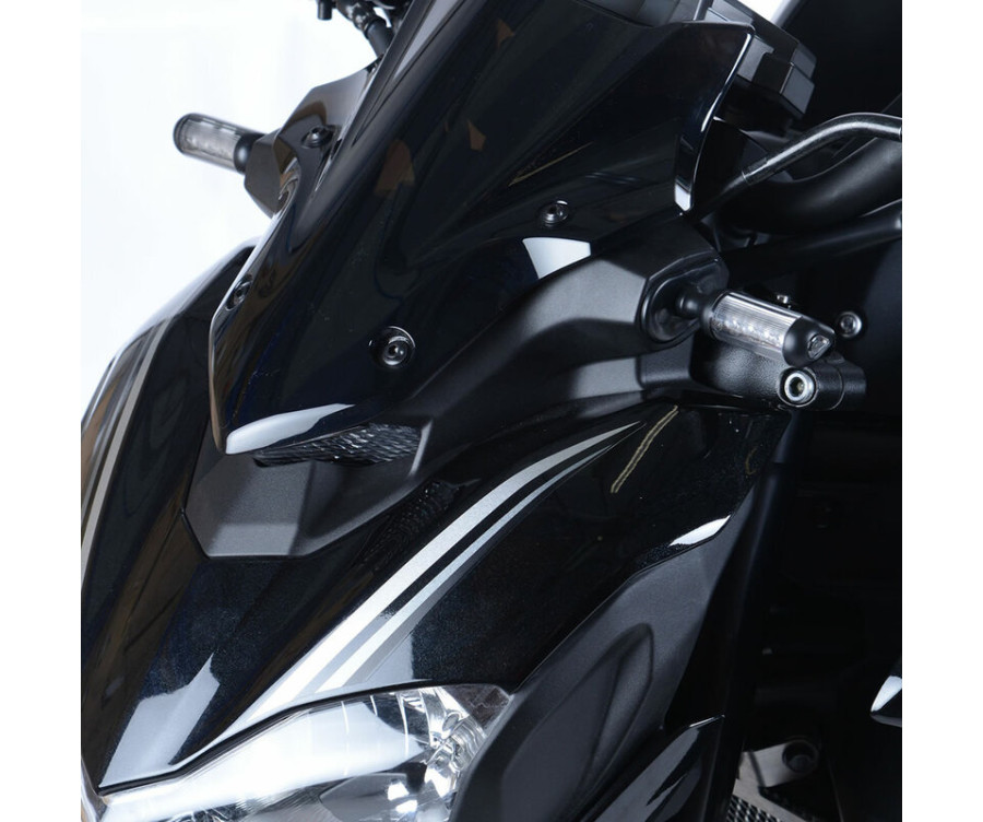 Adaptateur clignotant R&G RACING noir Kawasaki