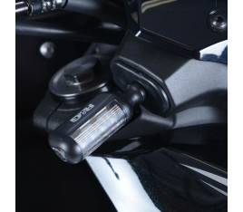 Adaptateur clignotant R&G RACING noir Kawasaki