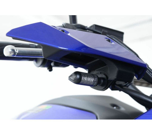 Adaptateurs de clignotants avant R&G RACING noir Yamaha - 1082613001