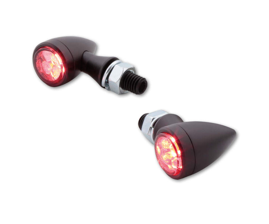 Clignotants LED SHIN YO Sixteen Bullet 3en1 - feu arrière, feu stop, clignotants