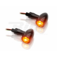 Clignotants LED V-PARTS 12V alu noir