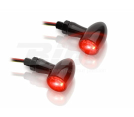 Clignotants LED V-PARTS 12V alu noir